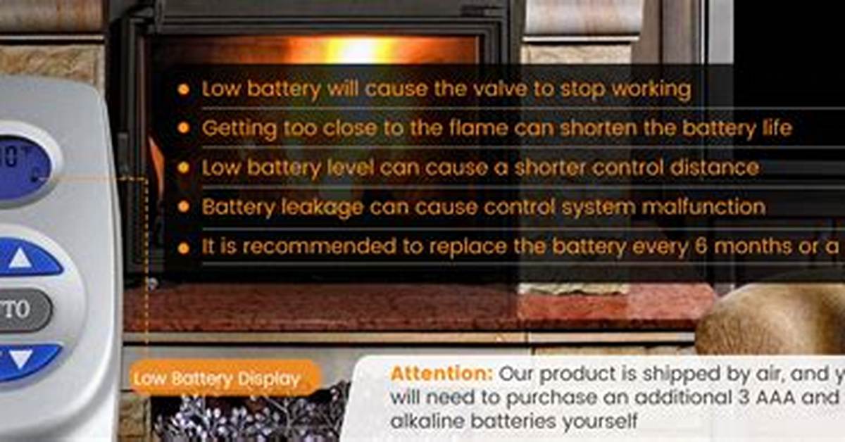 Fireplace Remote