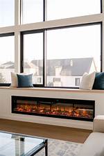 Fireplace Under Window
