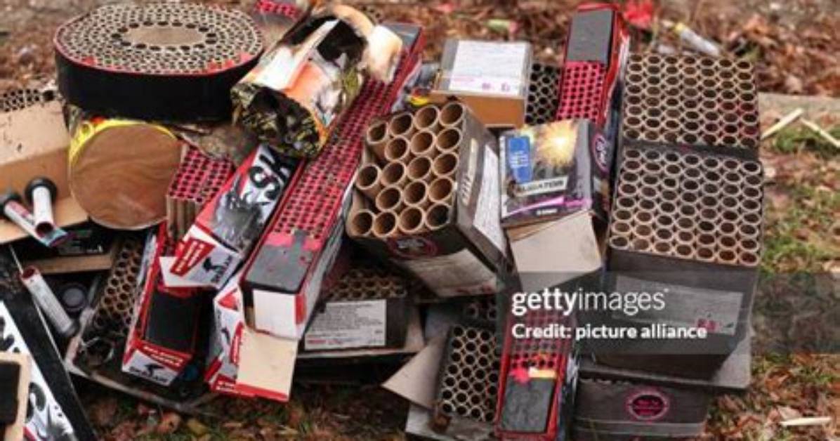 Fireworks' Remnants