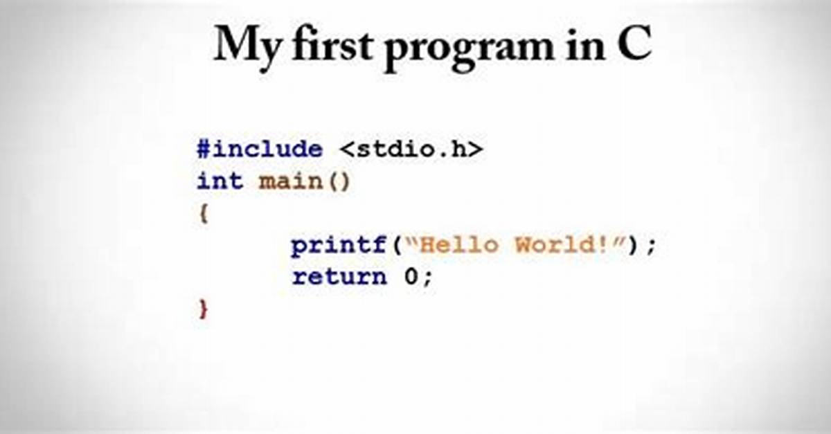 (First C Program / Hello World) Keep Getting Syntax Error [Duplicate]