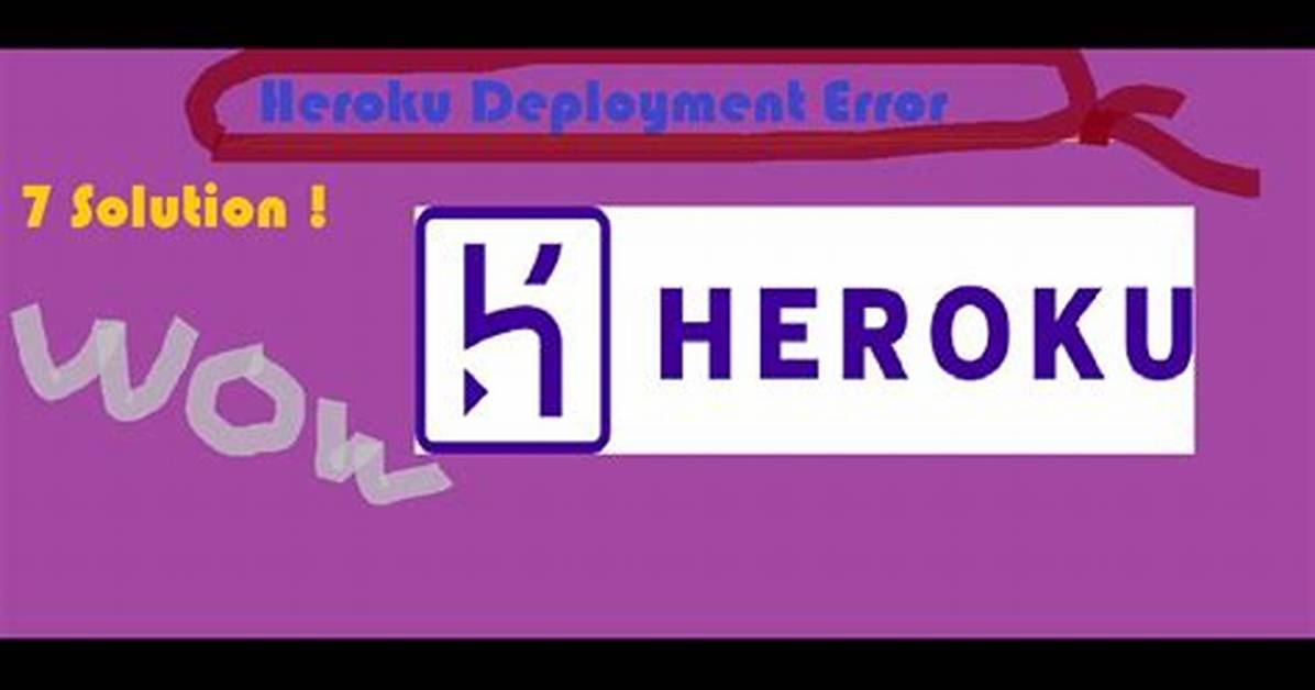 First Heroku Deploy Failed `Error Code=H10`