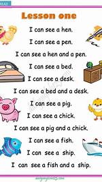 First Lessons in Reading