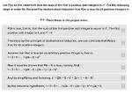 First Positive Odd Integer