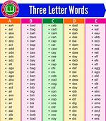 First Three Letters
