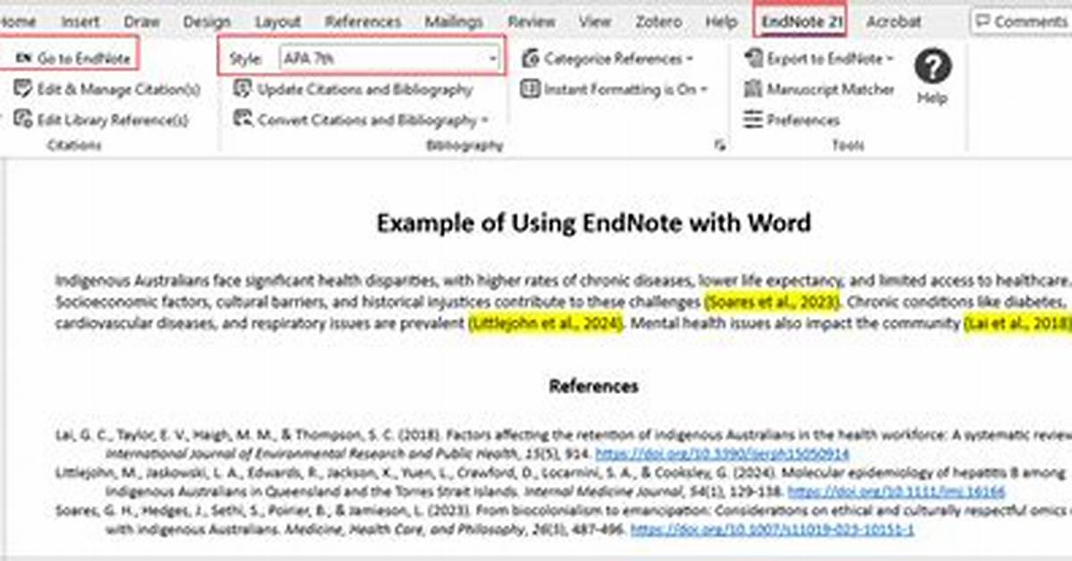 Fixing Broken/Corrupted Endnote Citations