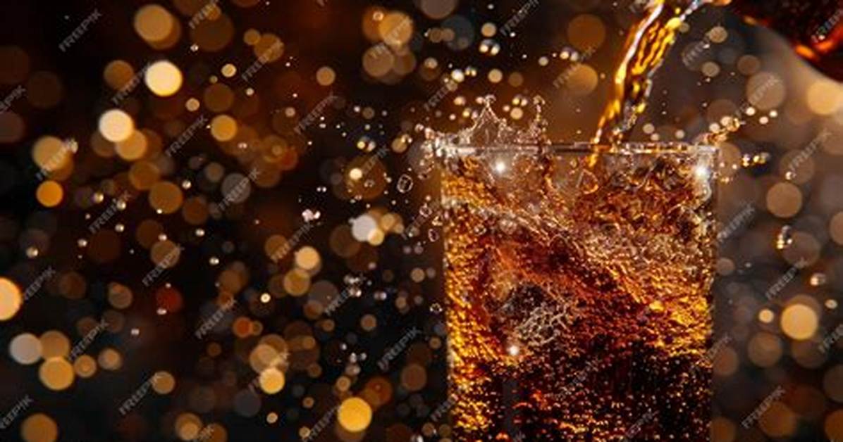 Fizzy Brown Drink