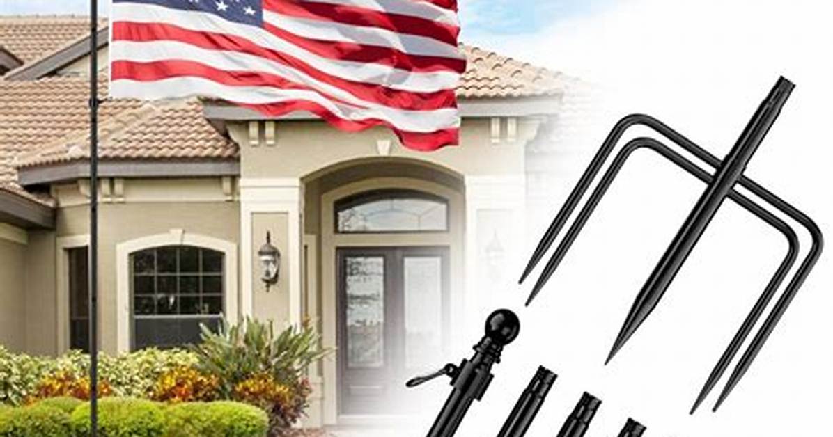 Flag Pole for Yard