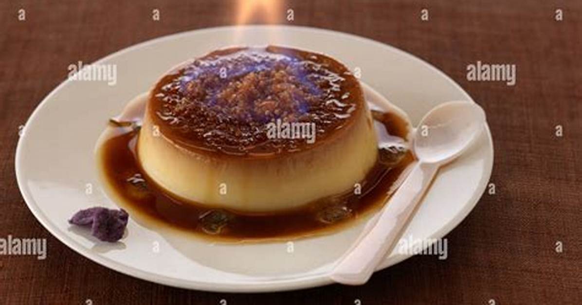 Flambe Dessert