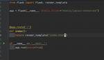 Flask Render_Template