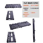 Flat ___ Board: 2 Wds.