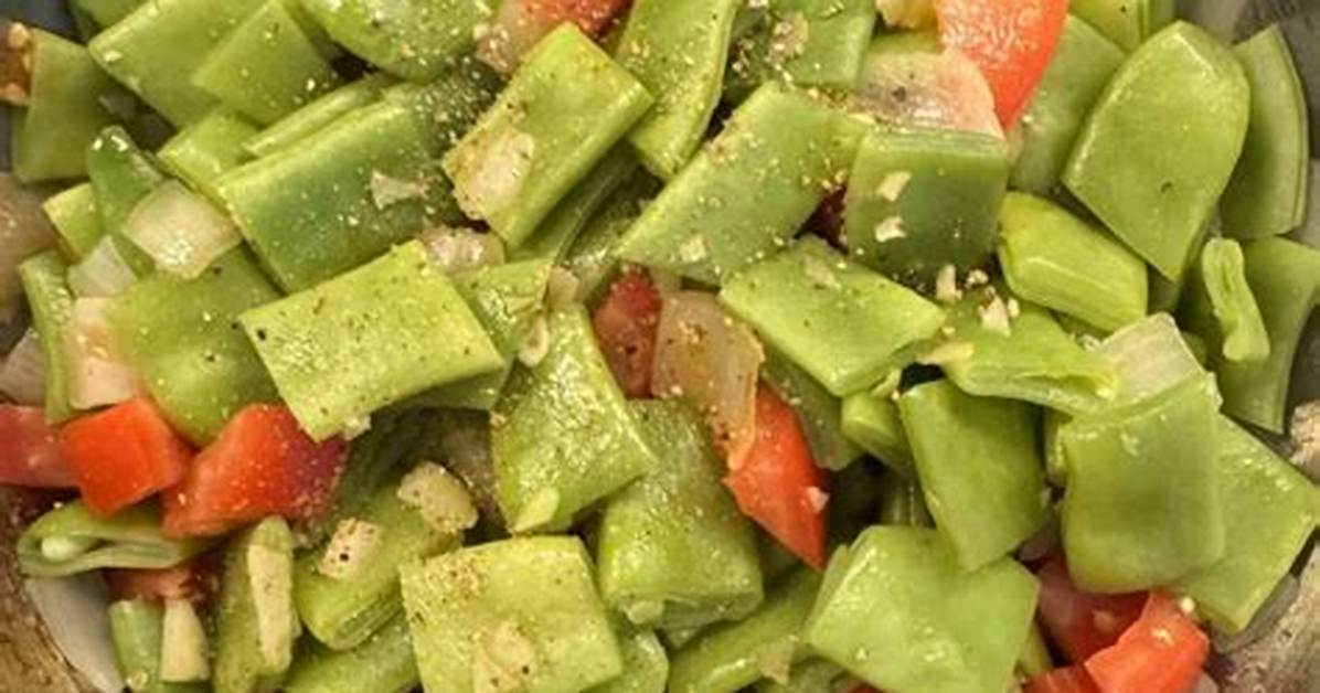 Flat Green Beans