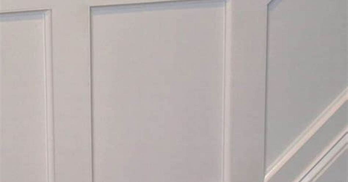 Flat Panel Wainscoting