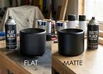 Flat vs Matte