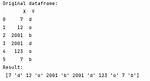 Flatten a Data Frame