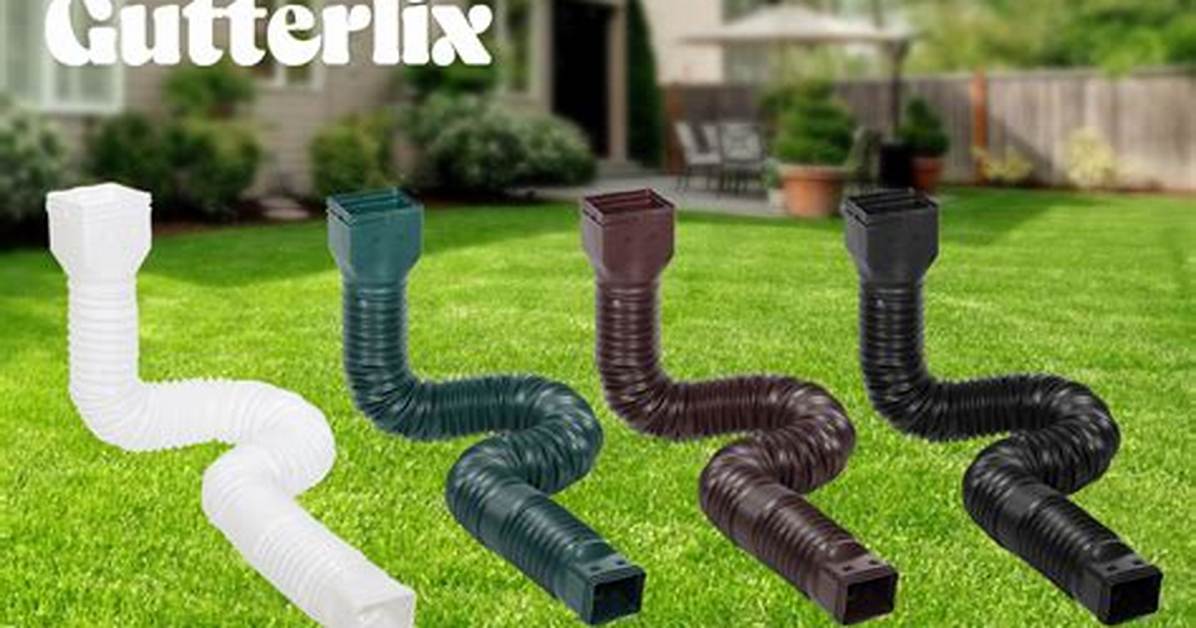 Flexible Gutter Extension