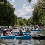 Floating the Comal River