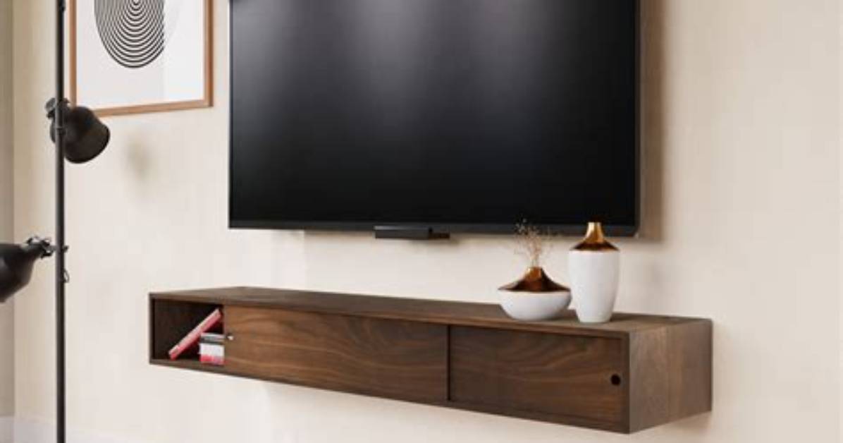 Floating Tv Shelf