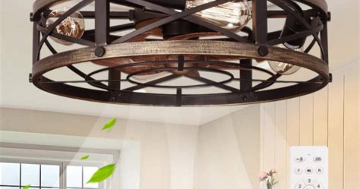Flush Mounted Ceiling Fan