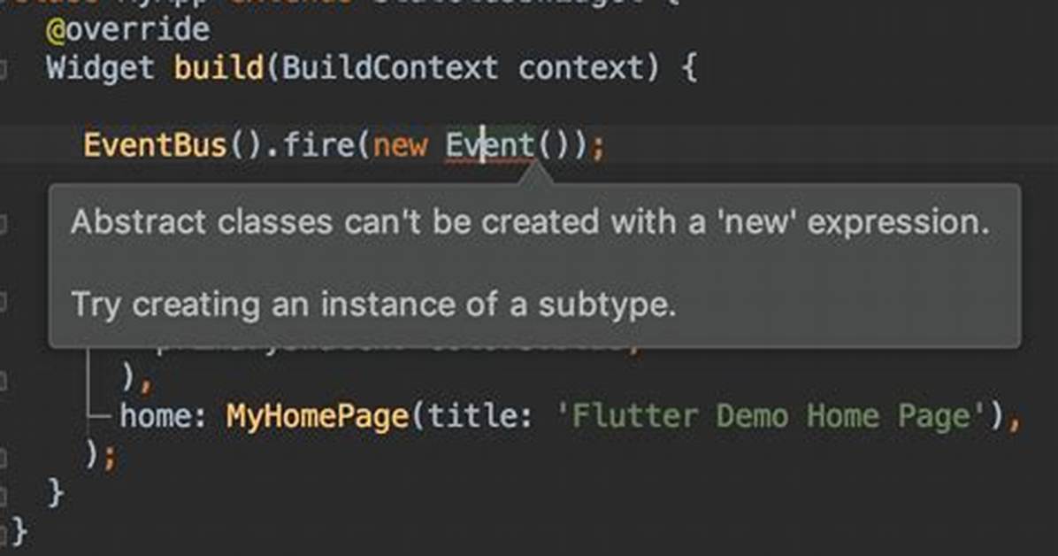 Flutter, Dart. Create Anonymous Class