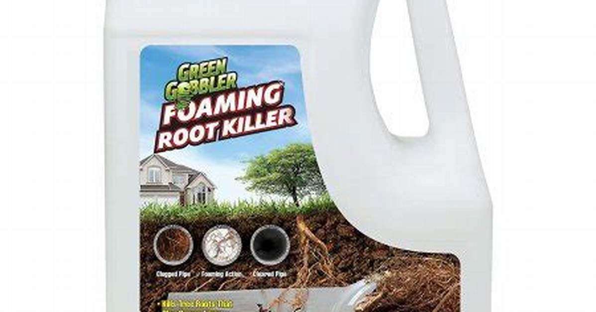 Foaming Root Killer