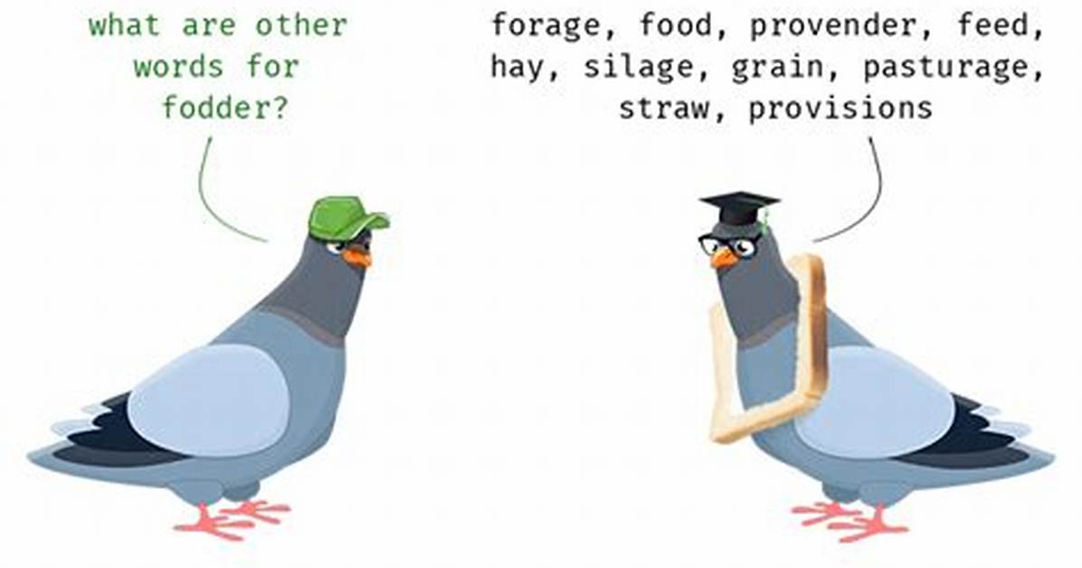 Fodder Synonym