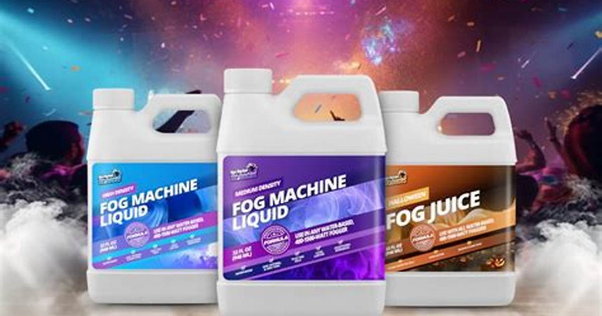 Fog Machine Liquid
