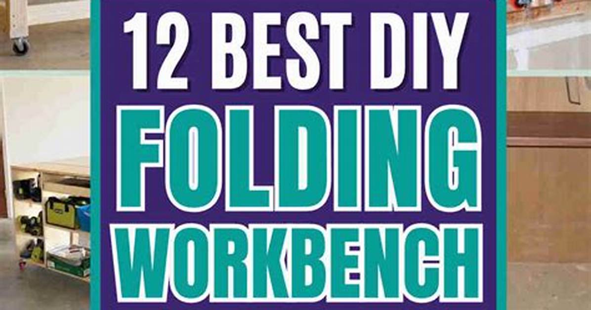 Folding Workbench (Diy)