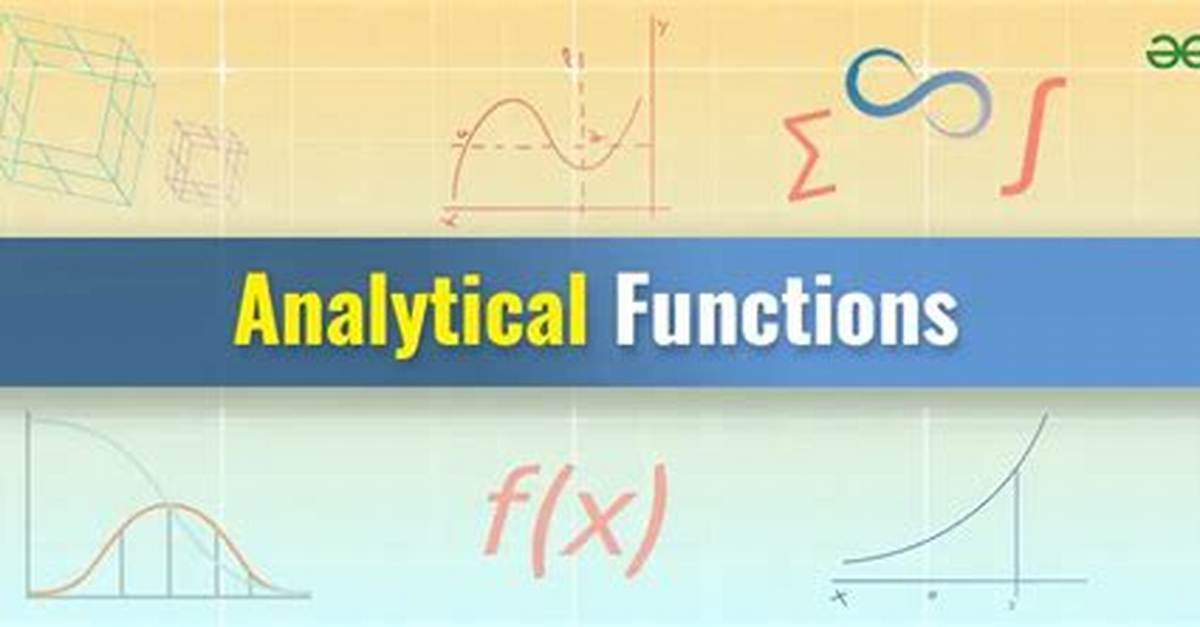For a Analytic Function?