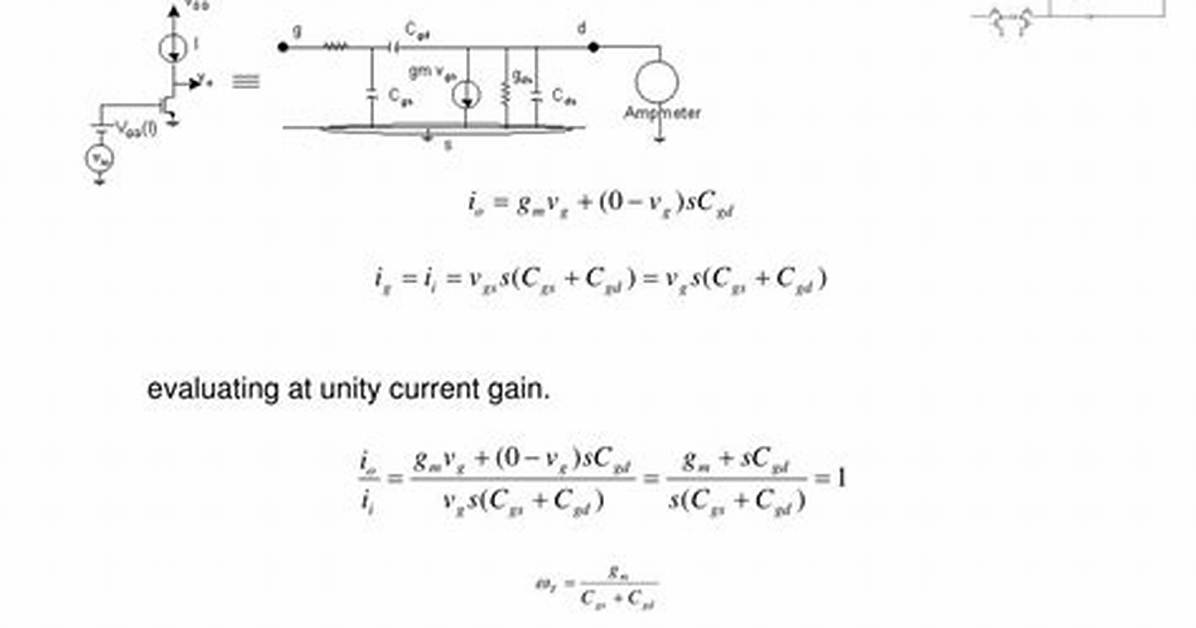 For a Fet When Will Maximum Current Flows?