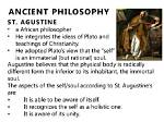 For Augustine What Is Self?