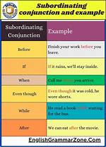 For Conjunction Sentence Examples?
