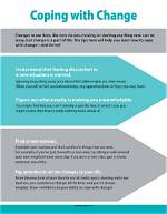 For Coping with Change?