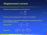 For Displacement Current Density?