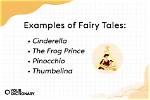 For Example Fairy Tale?