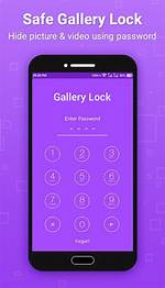 For Gallery Lock Password?