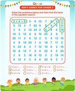 For Grade 3 Math Games?