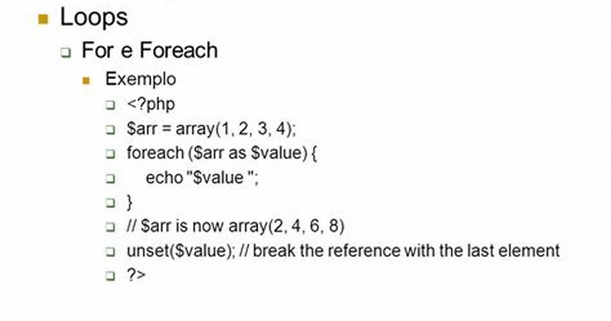 For Loop Example in Mysql