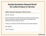 For Quotation Sample Email?