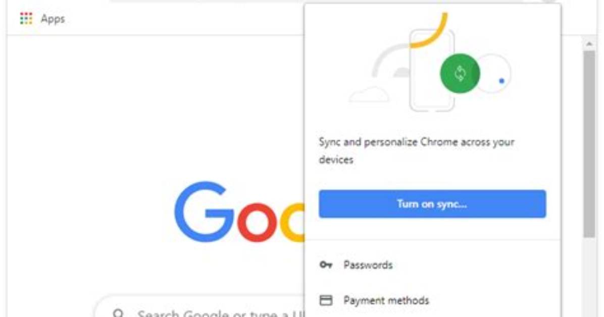 For Sync Google Chrome?