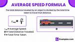 For the Average Speed?