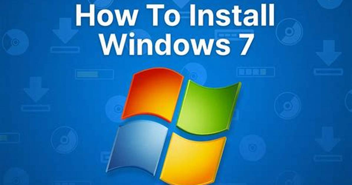 For Windows 7 Install?