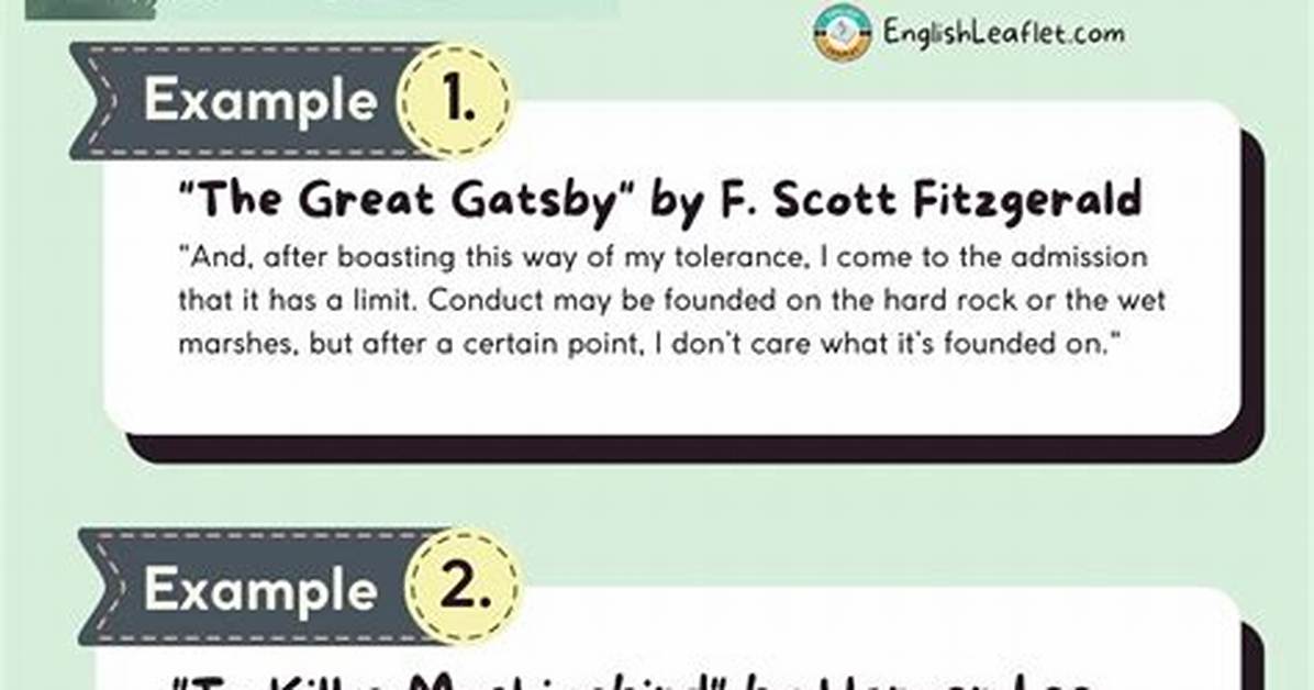 Foreshadowing Examples