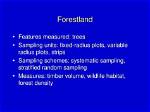 Forestland Measures
