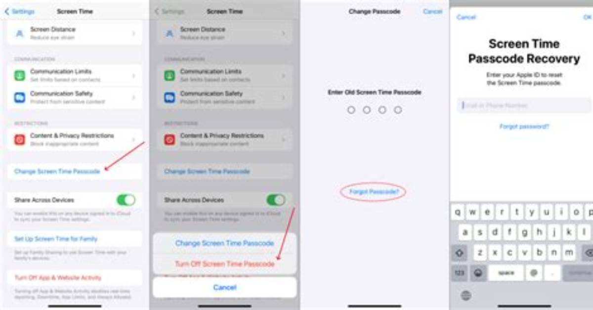 Forgot Passcode for Downtime?