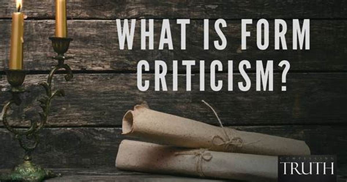 Form Criticism