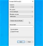 Format Image Usb Drive