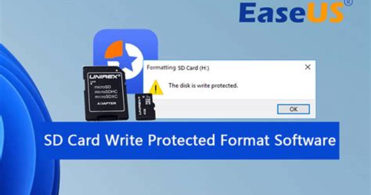 Formatting Write Protected Sd Card