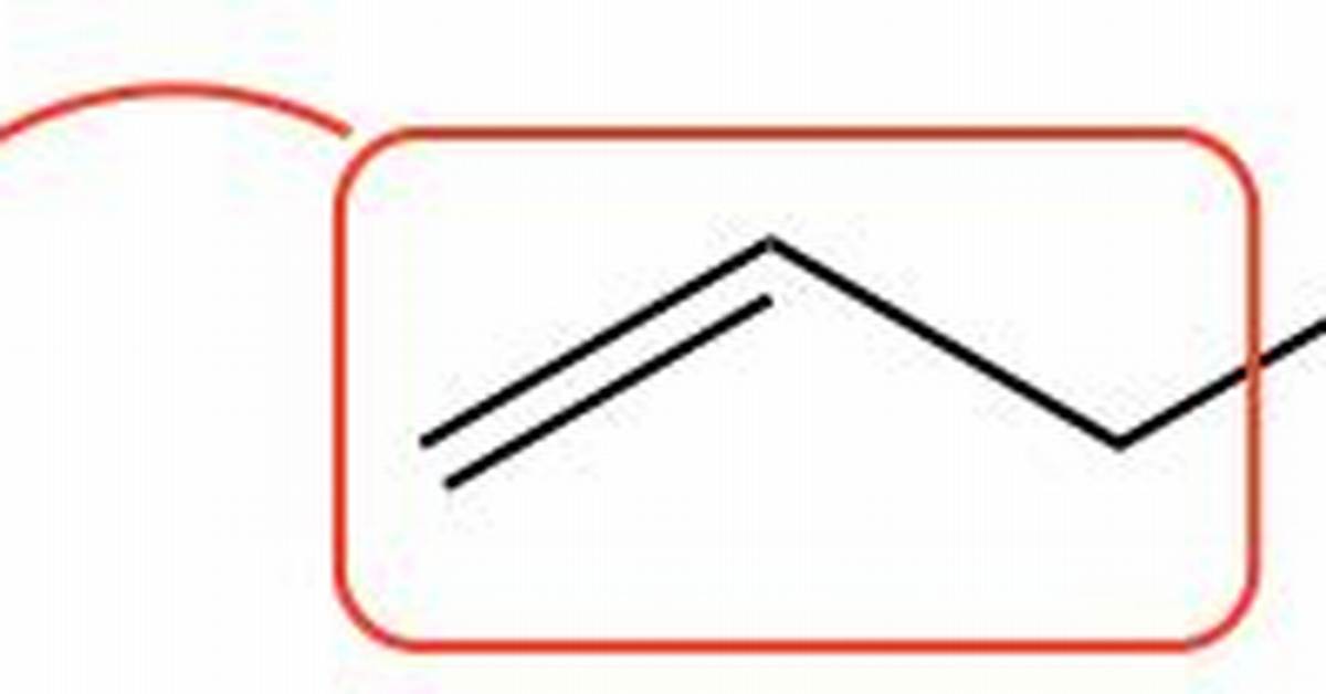 Formula for Allyl Groups?