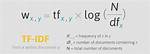 Formula for Tf Idf?