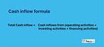 Formula for Total Inflows?